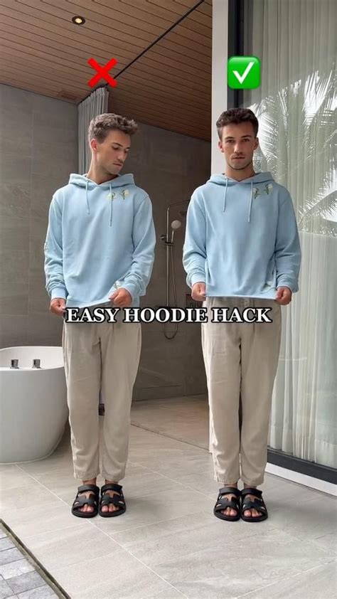 tucking in hoodie